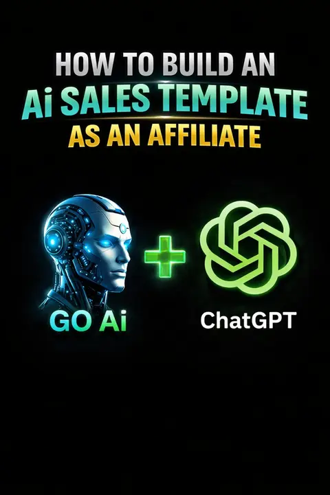 HOW TO BUILD AN AI SALES TEMPLATE AS AN AFFILIATE