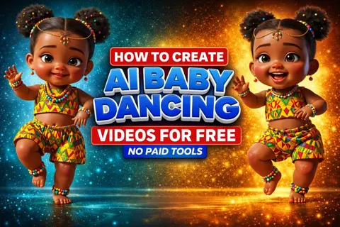 HOW TO  CREATE AN AI VIRAL DANCING BABY FOR FREE
